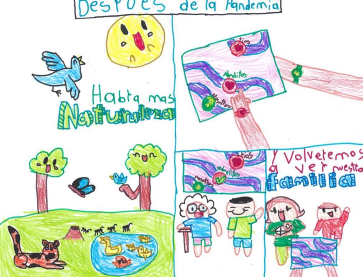 Dibujo por: Silvana Gómez Castillo.