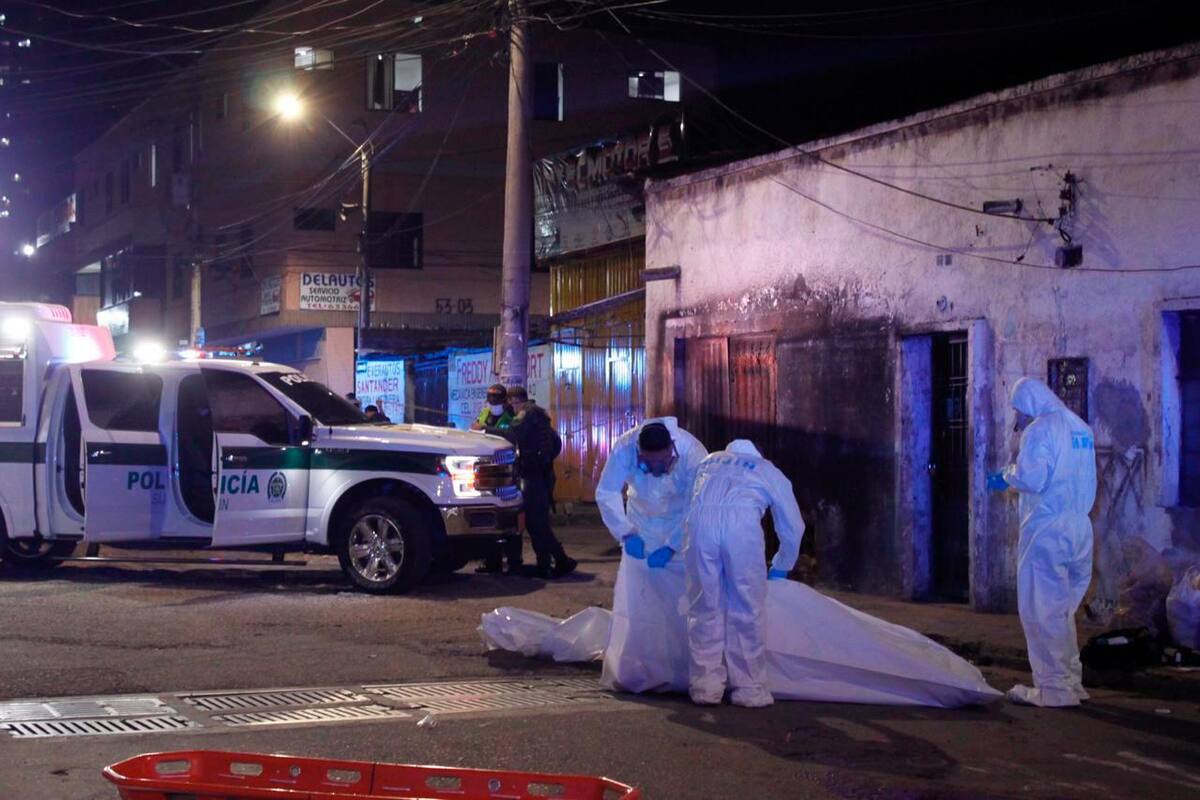 El atentado ocurrió en la calle 53 con carrera 17 en la entrada al barrio San Miguel en Bucaramanga. JDR / VANGUARDIA
