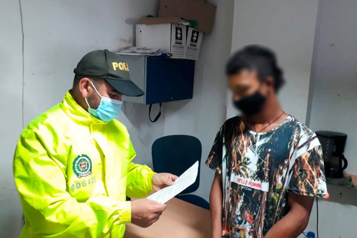 Foto / Suministrada Policía de Santander