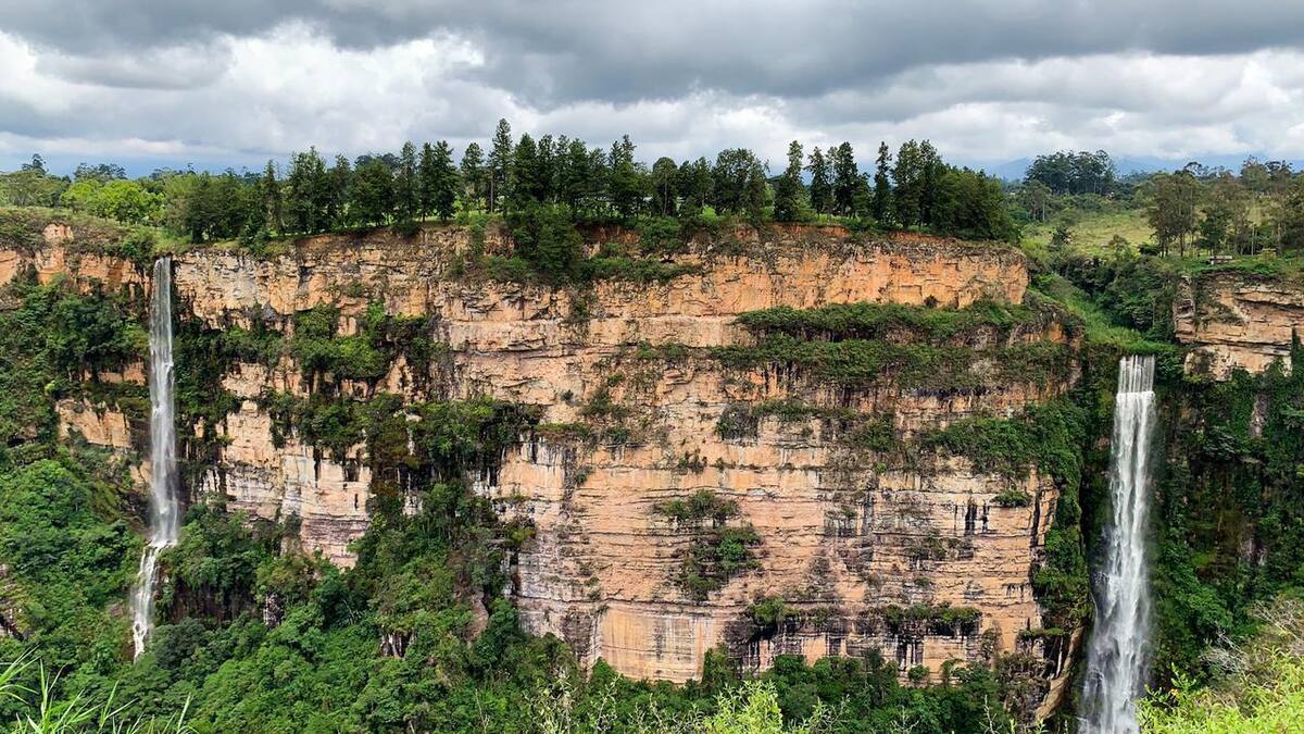 Cascadas del Salto del Duende, Mesa de Los Santos. Julio César Alvarado