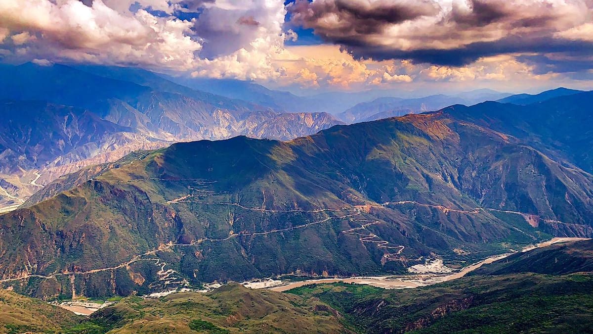 Cañón del Chicamocha.