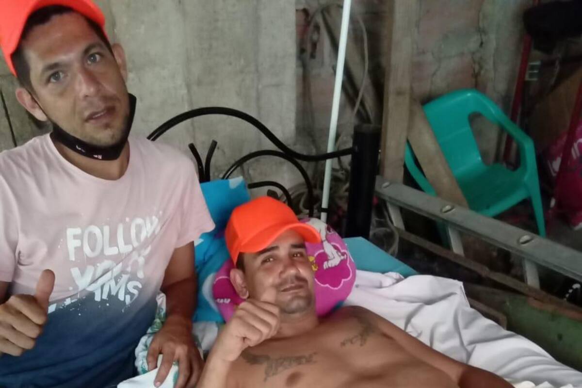 Luis Carlos Quintero quedó inválido una herida que afectó su médula espinal. Esta es la historia de un hombre que ahora necesita una silla de ruedas para su movilidad. (Foto/suministrada)