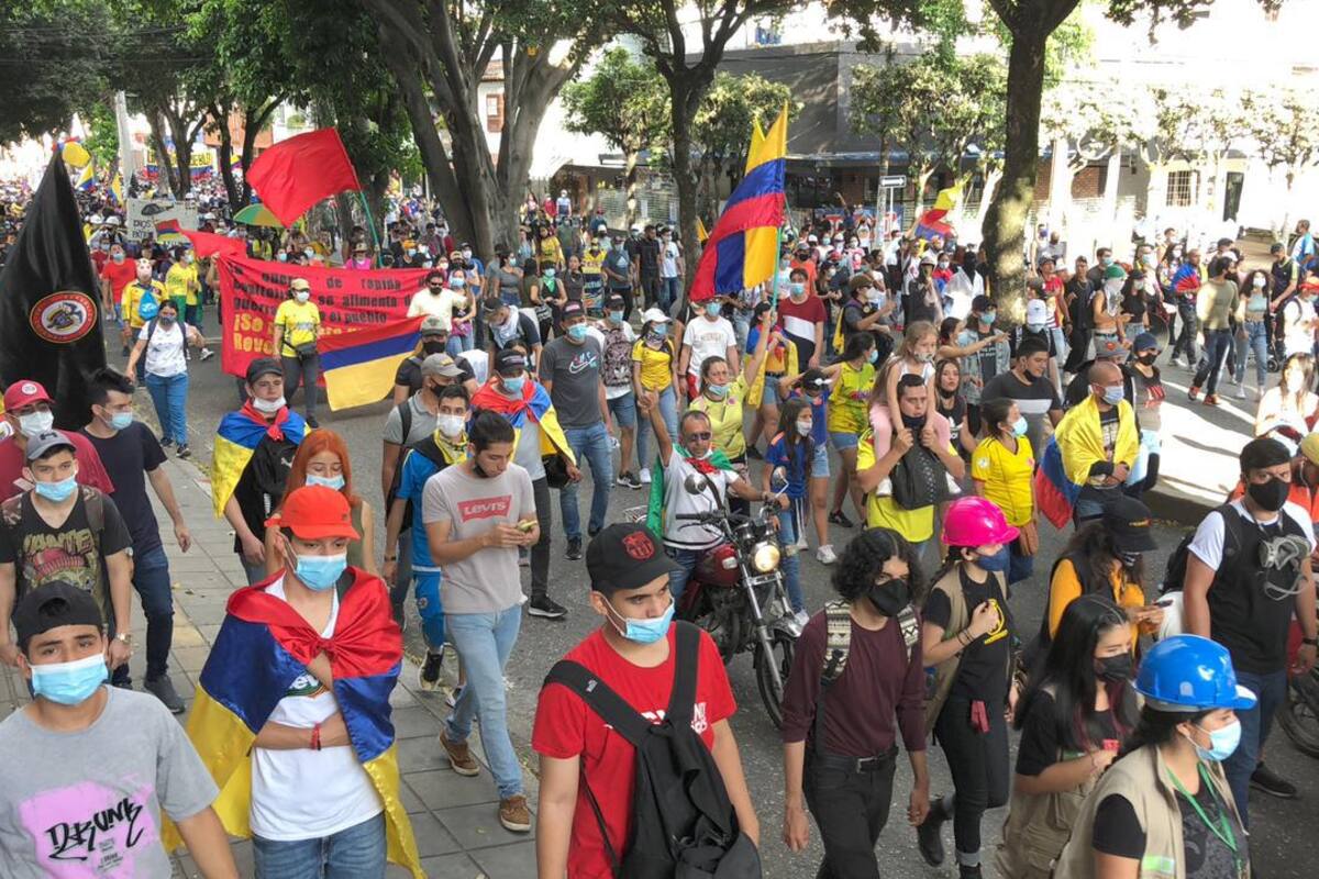 Este miércoles tendrá lugar para nuevas protestas en Bucaramanga luego de tres meses de Paro Nacional. Programe sus recorridos. (Archivo/VANGUARDIA)