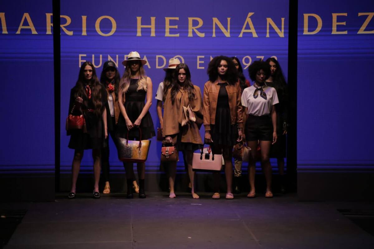 Mario Hernández tuvo lugar en la inauguración de la tercera edición del Santander Fashion Week.
