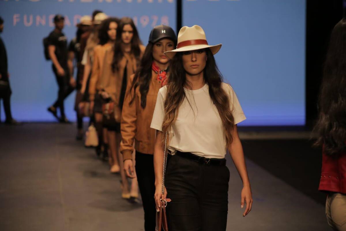 Mario Hernández tuvo lugar en la inauguración de la tercera edición del Santander Fashion Week.