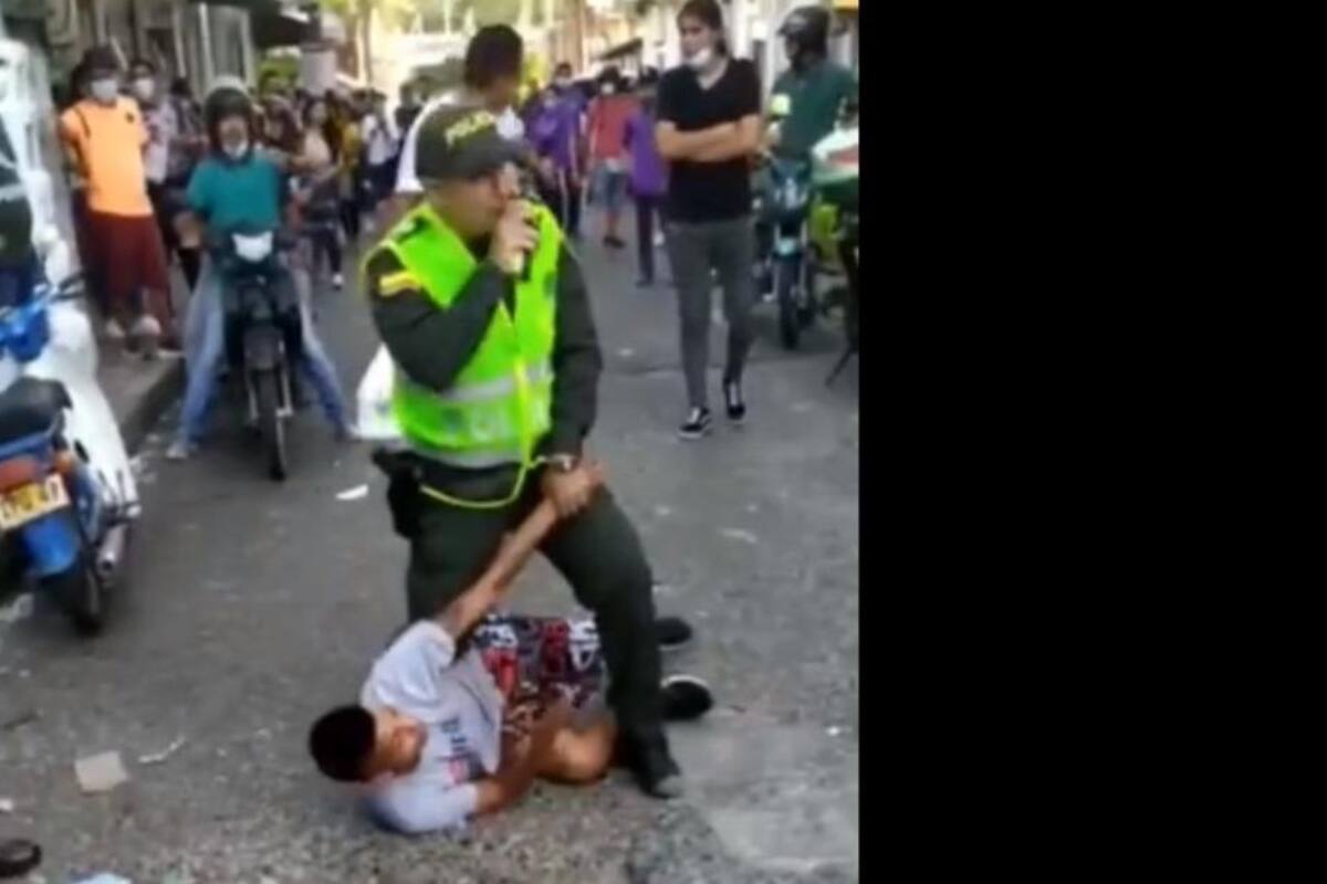 La bala alcanzó a rozar a uno de los hombres, pero por fortuna no resultó herido de gravedad.