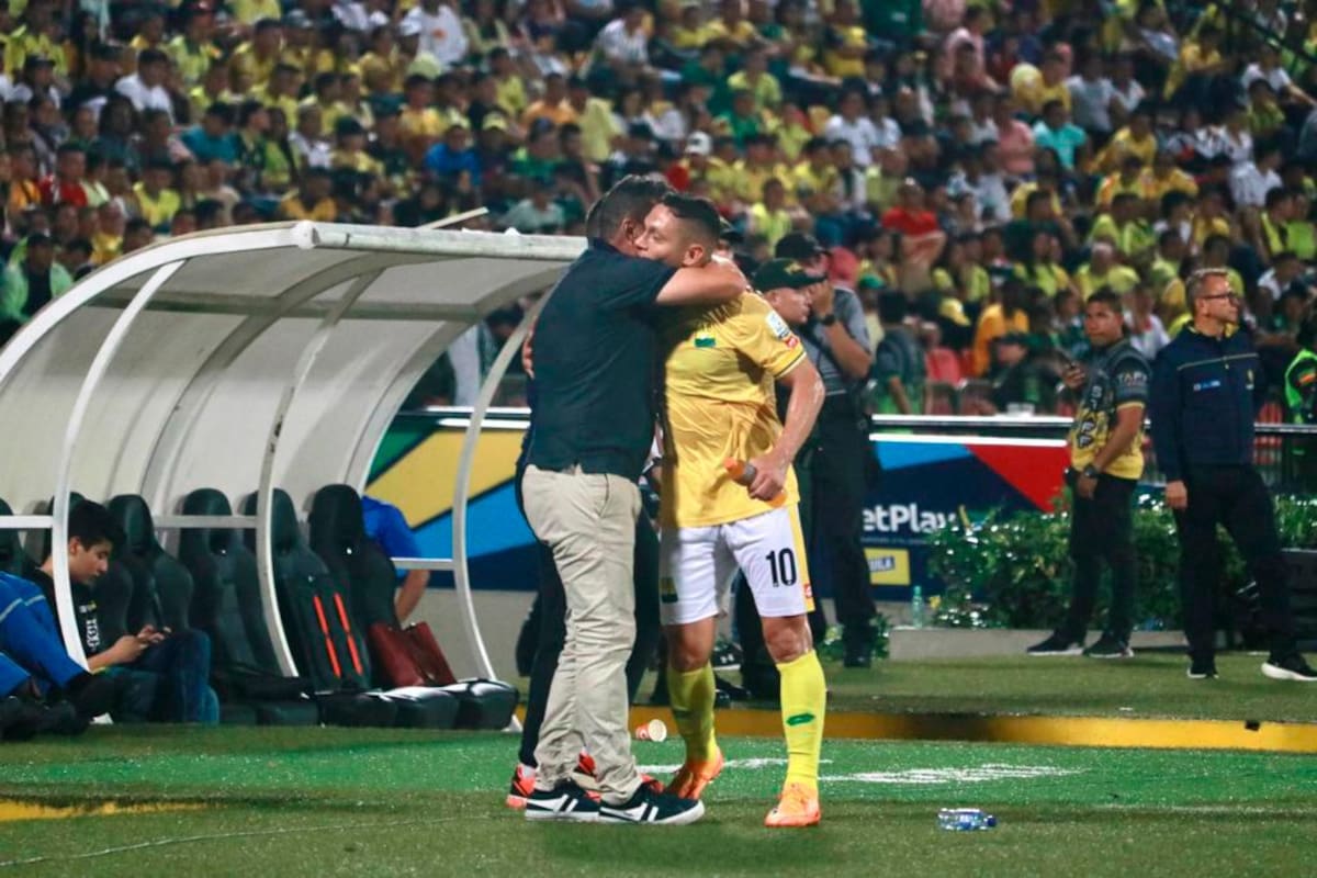 Lo que dijeron los jugadores y el cuerpo técnico de Atlético Bucaramanga luego del partido ante Atlético Nacional. Jaime Del Río / VANGUARDIA
