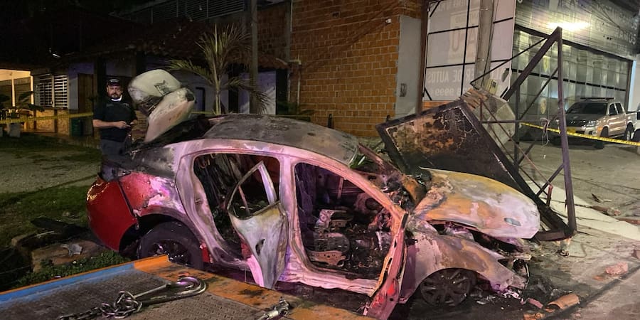 Revelan prontuario del comerciante de oro atacado por sicarios cuando iba con su familia en Piedecuesta