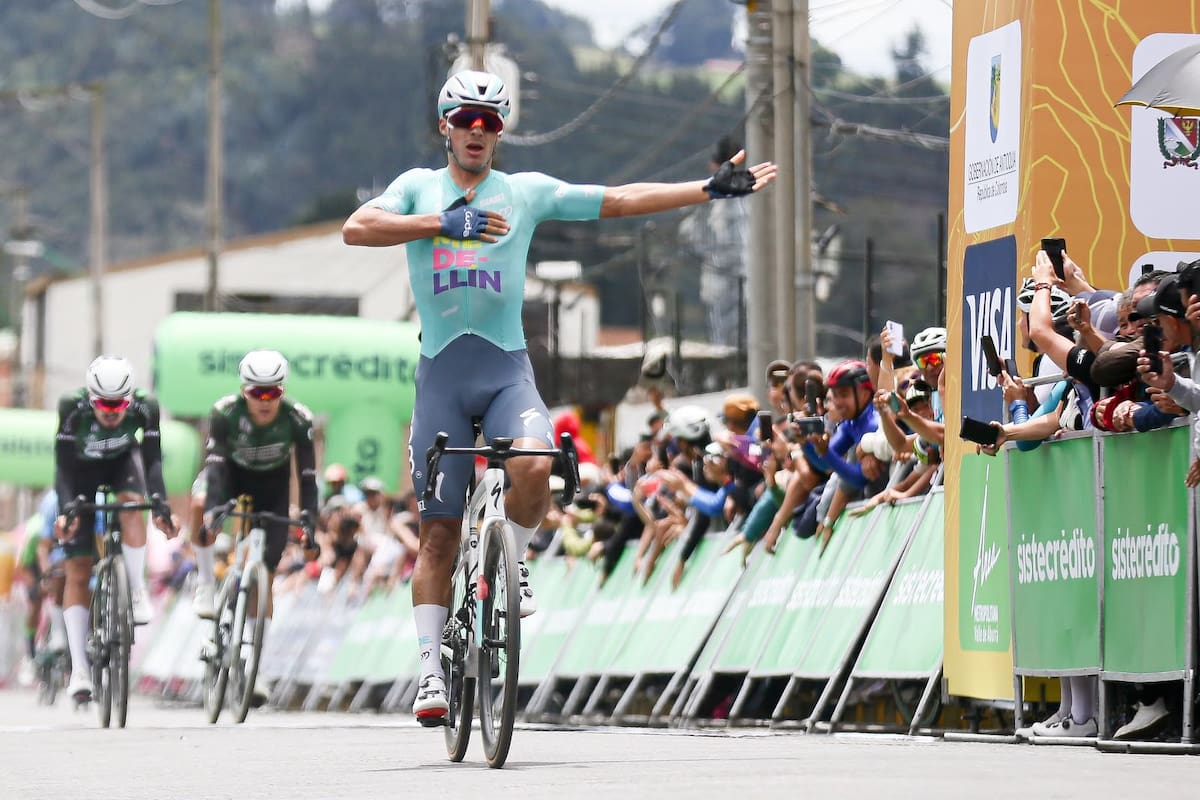 Wilmar Paredes ganó la primera etapa del Clásico RCN 2026 y es el nuevo líder. Foto: Lina Gasca/Colprensa