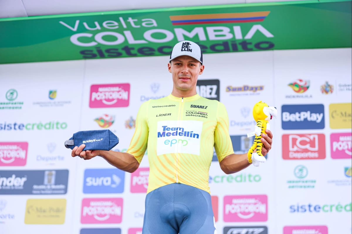Wilmar Paredes vuelve a ganar en Garzón y pone a la Vuelta a Colombia 2026 a sus pies. Foto: Fedeciclismo