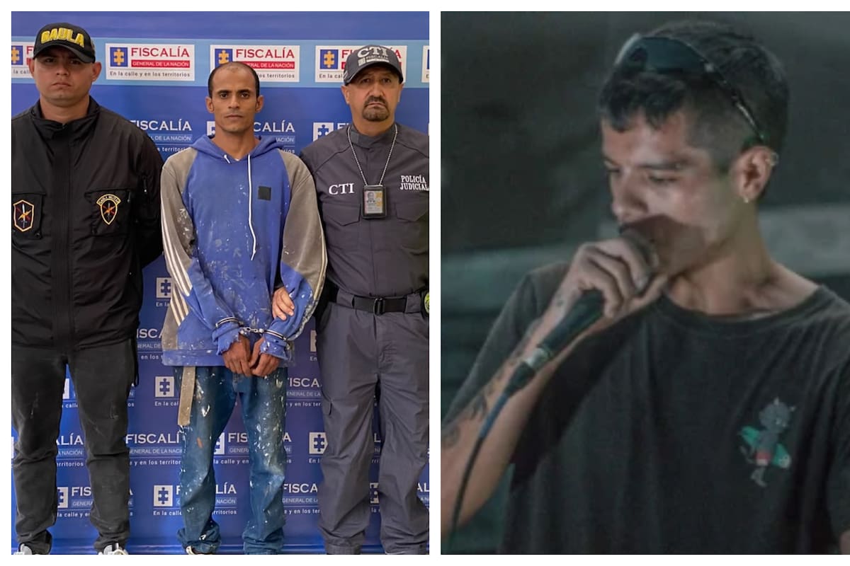 Wilmer Ortiz Lozano, alias ‘Niche’, fue capturado por su presunta responsabilidad en la muerte del joven rapero Johan Sebastián Serna Joya, conocido como ‘Mulato’.