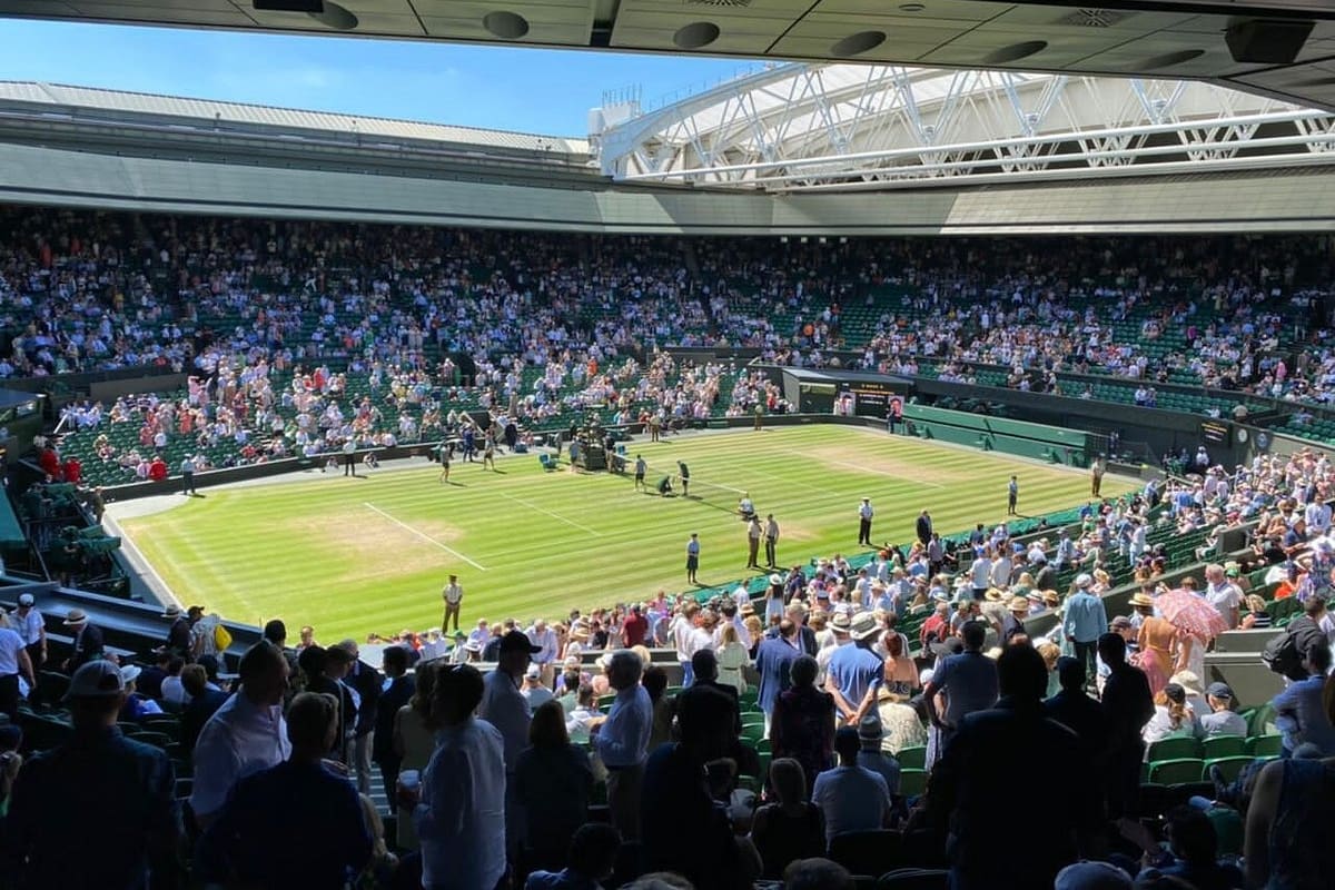 Wimbledon no acreditará a influencers para su próximo torneo y mantendrá una política más restrictiva con los creadores de contenido. /FOTO: Wimbledon