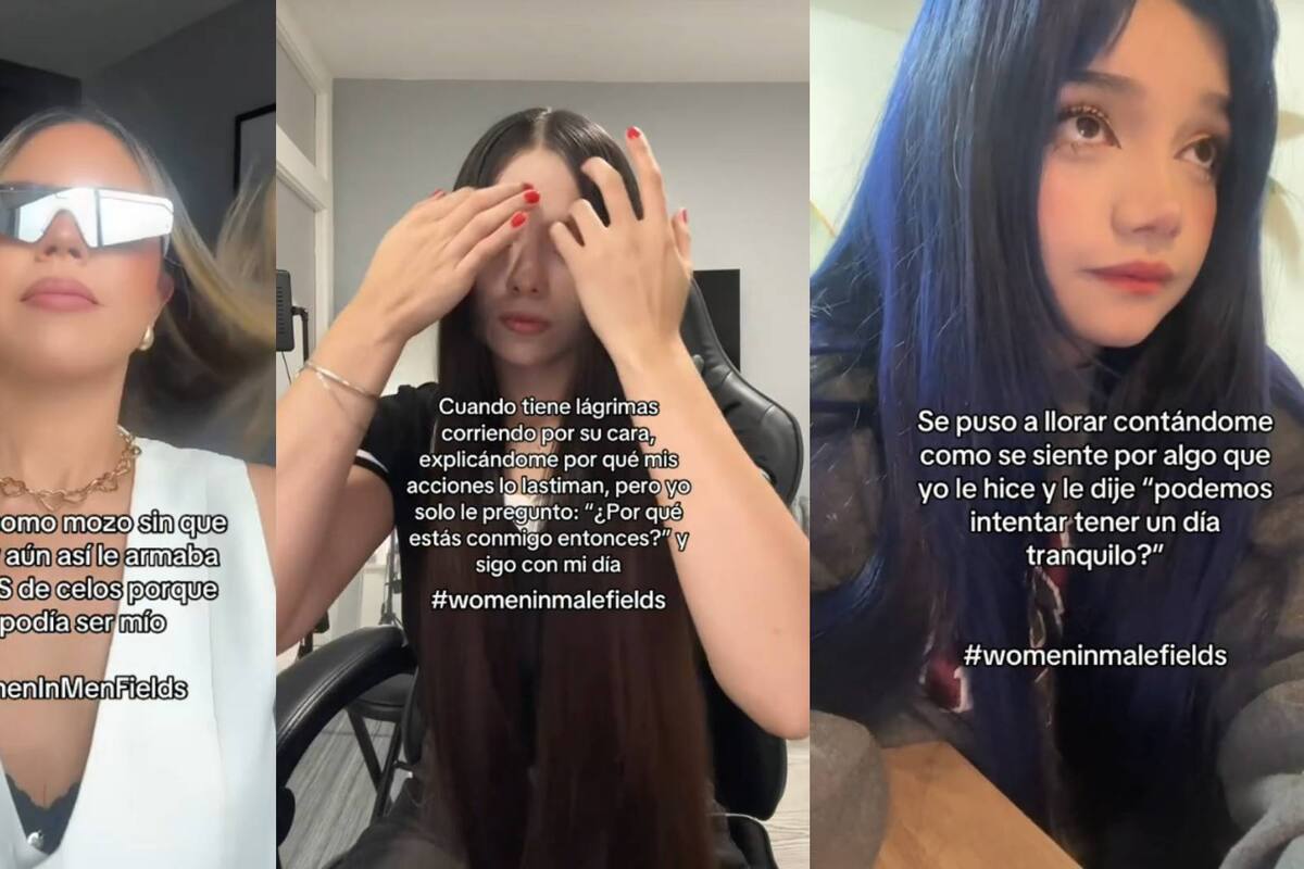 Women in male fields: explicamos la tendencia de TikTok en este 25N. Foto tomada de redes sociales/VANGUARDIA
