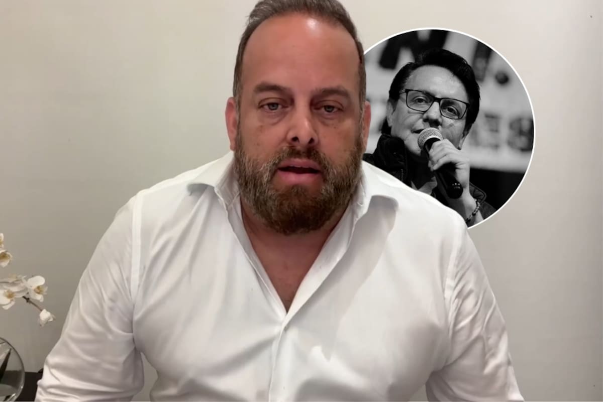 Xavier Jordán Mendoza fue detenido en Florida por agentes de ICE y posteriormente trasladado a un centro de detención en Luisiana. El ecuatoriano es procesado en su país dentro de la investigación por el asesinato de Fernando Villavicencio. Foto tomada de: Redes // Archivo // Fotomontaje.