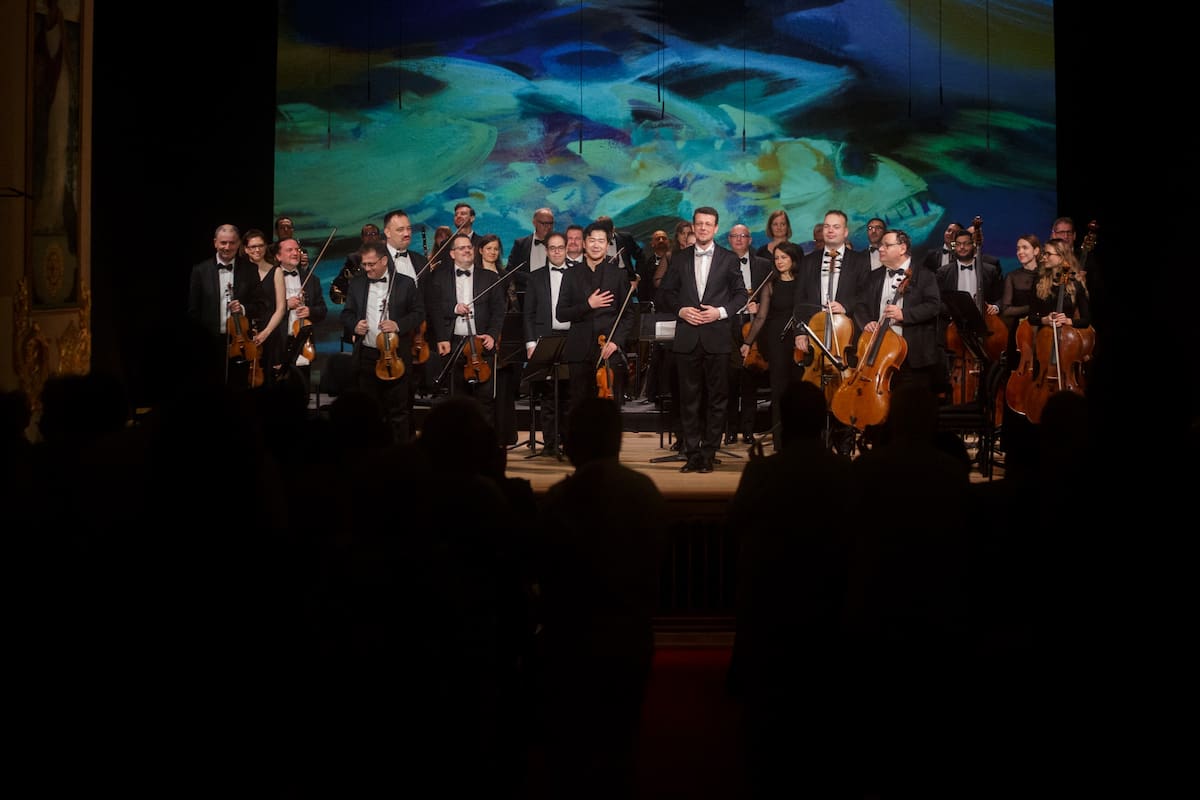 La Orquesta Franz Liszt y Simon Zhu inauguran el Cartagena Festival de Música 2026. (Foto: Suministrada Cartagena Festival de Música)