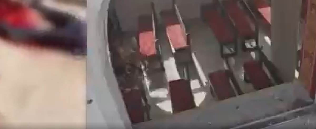 Ya son 9 los muertos en el atentado contra una iglesia en el centro de Jordania. | Foto: Captura de Video