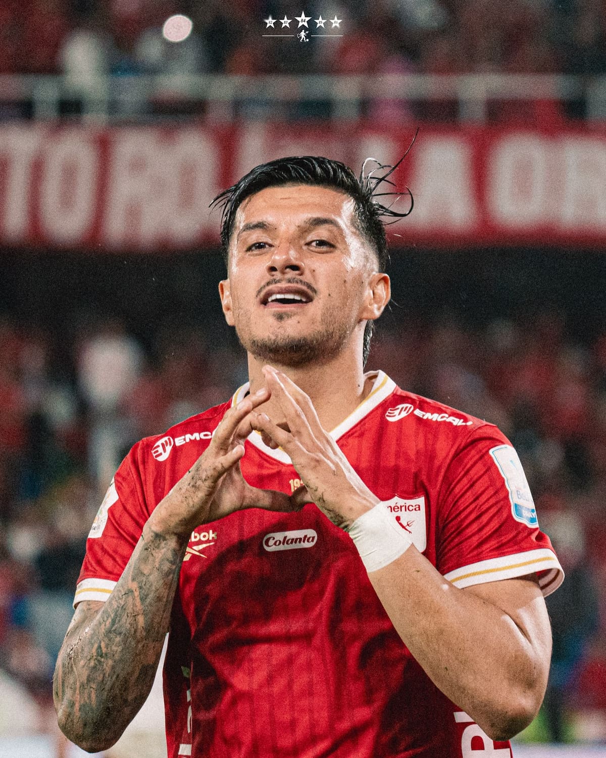 Yeison Guzmán es la principal figura del América de Cali. Foto: cortesía América.