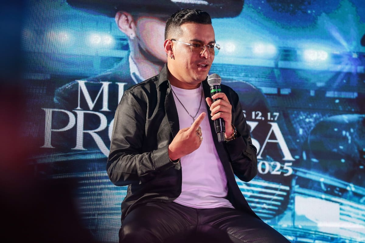 Yeison Jiménez y el sueño premonitorio que contó antes de morir en un accidente aéreo. // Colprensa