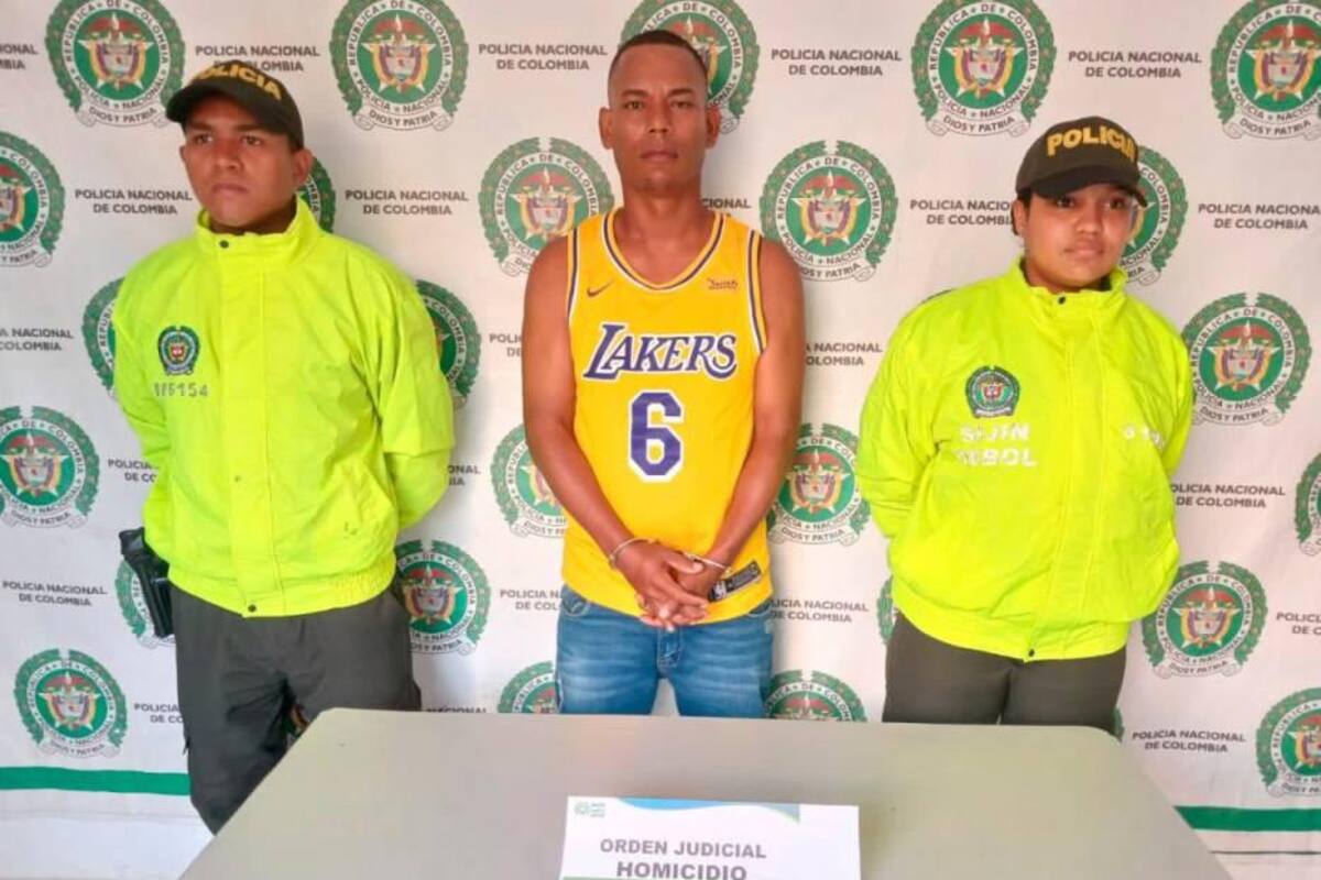 El capturad es judicializado por el delito de homicidio (Foto: suministrada/VANGUARDIA).