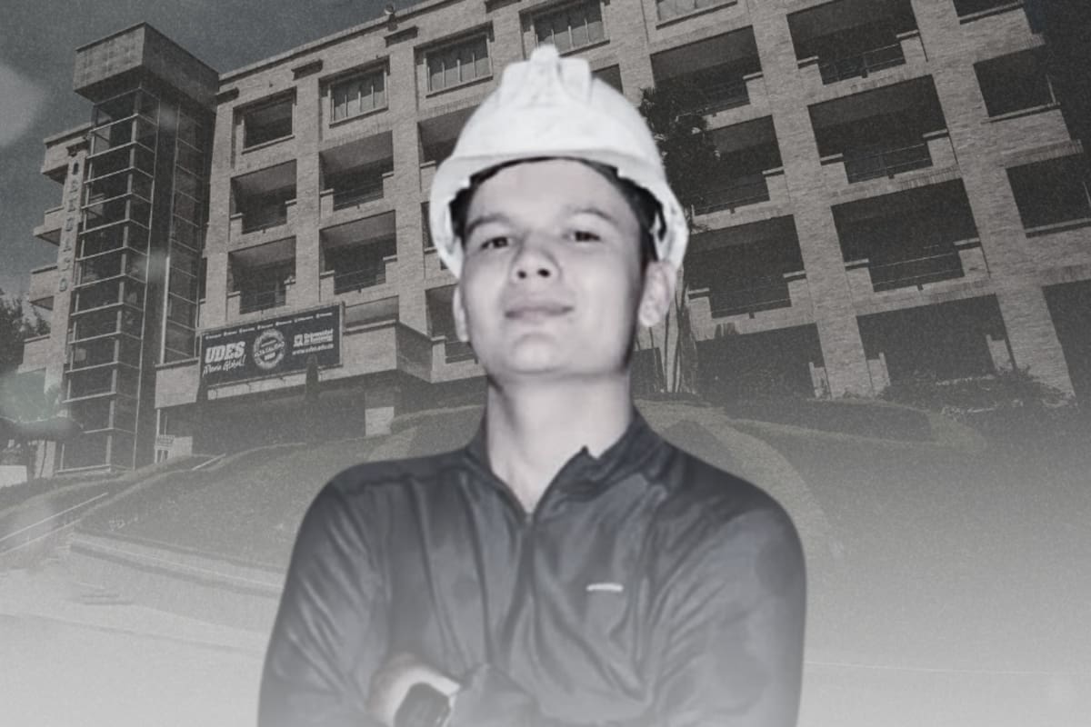 Yimer Andrés Aguirre Leiva, estudiante de Geología de la Udes.