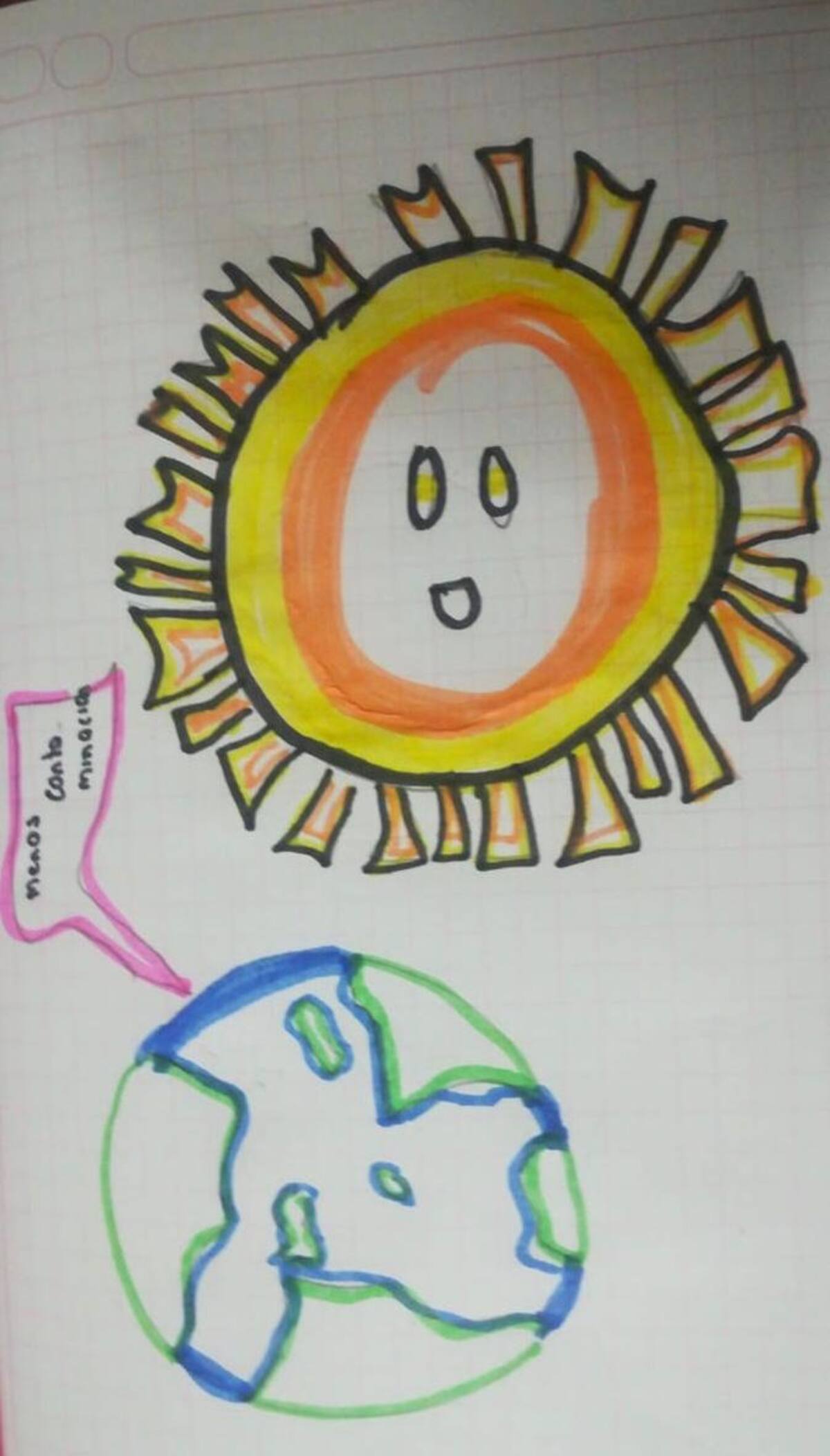 Dibujo por: Yineris Belén Paez Castro.