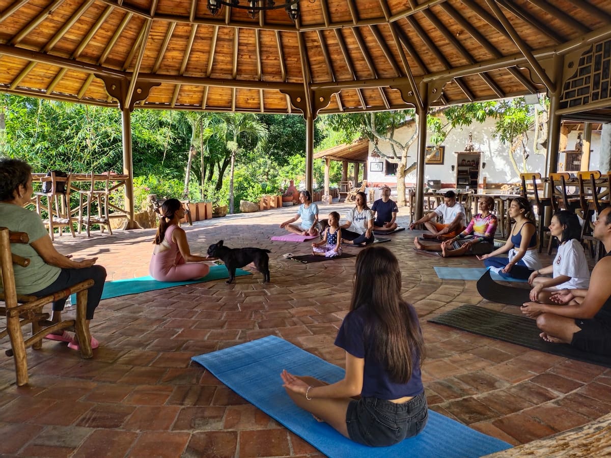 ¿Yoga con perros? Conozca qué es el doga y cómo practicarlo en Bucaramanga | Suministrada/Vanguardia
