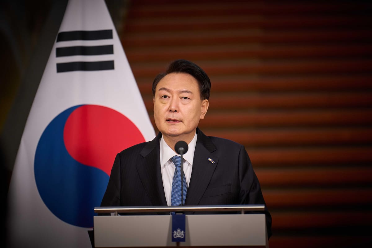 El presidente surcoreano, Yoon Suk-yeol. //EFE