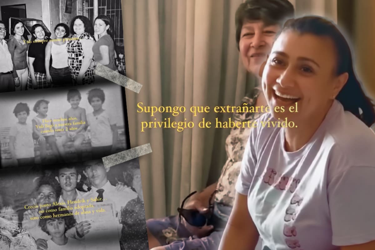 Recuerdos, sonrisas y momentos familiares quedaron plasmados en el homenaje con el que seres queridos despidieron a Yulixa Toloza tras su muerte. Imágenes de apoyo capturas de video // Diseño //.