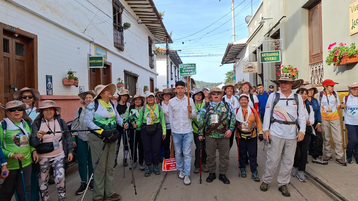 Zapatoca recibe el XXIV Encuentro Nacional de Caminantes 2026. Foto suministrada/VANGUARDIA