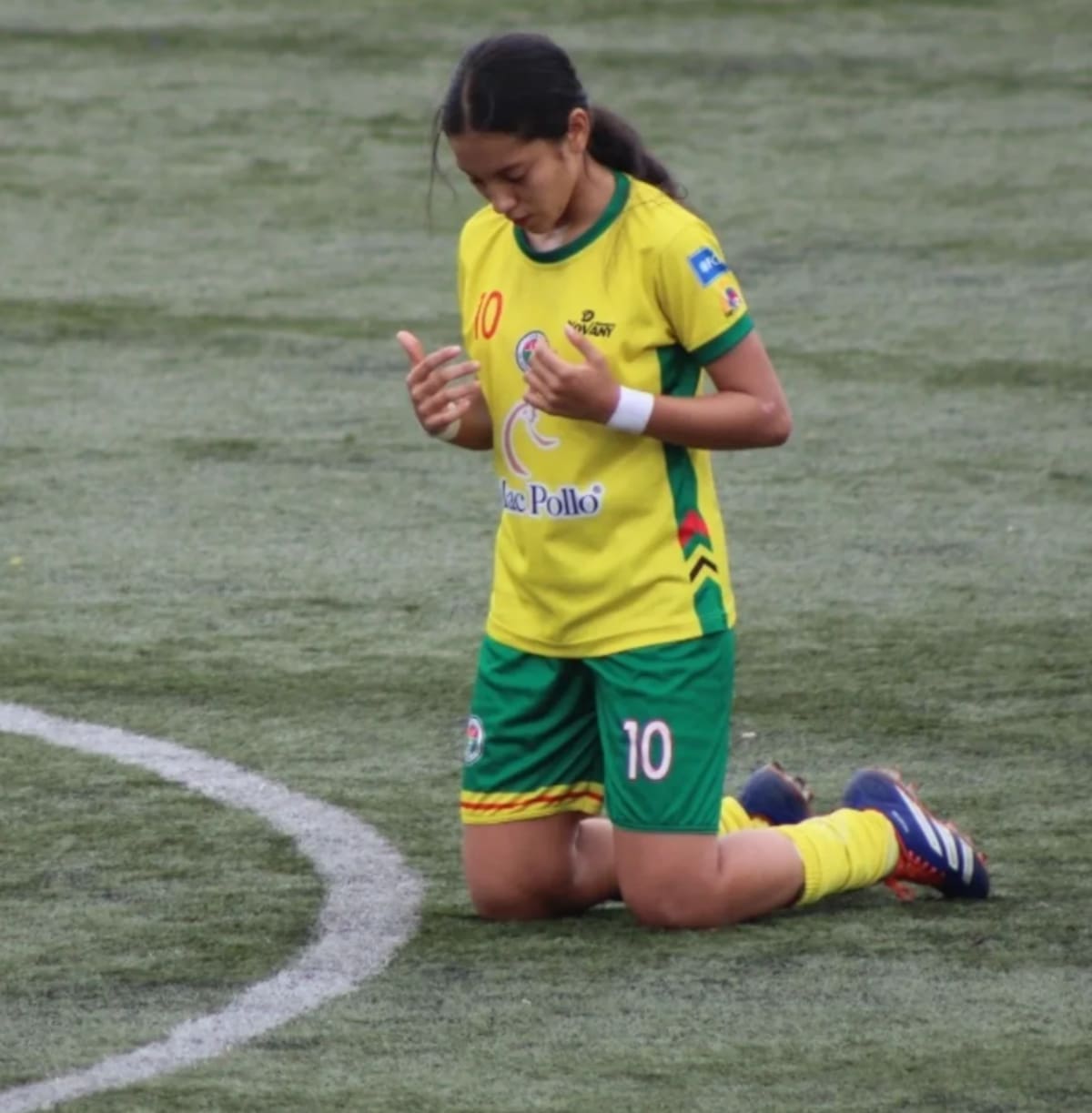 Zareth Camila Calderón Sanabria fue convocada a la selección Colombia Sub-15. Foto: suministrada.