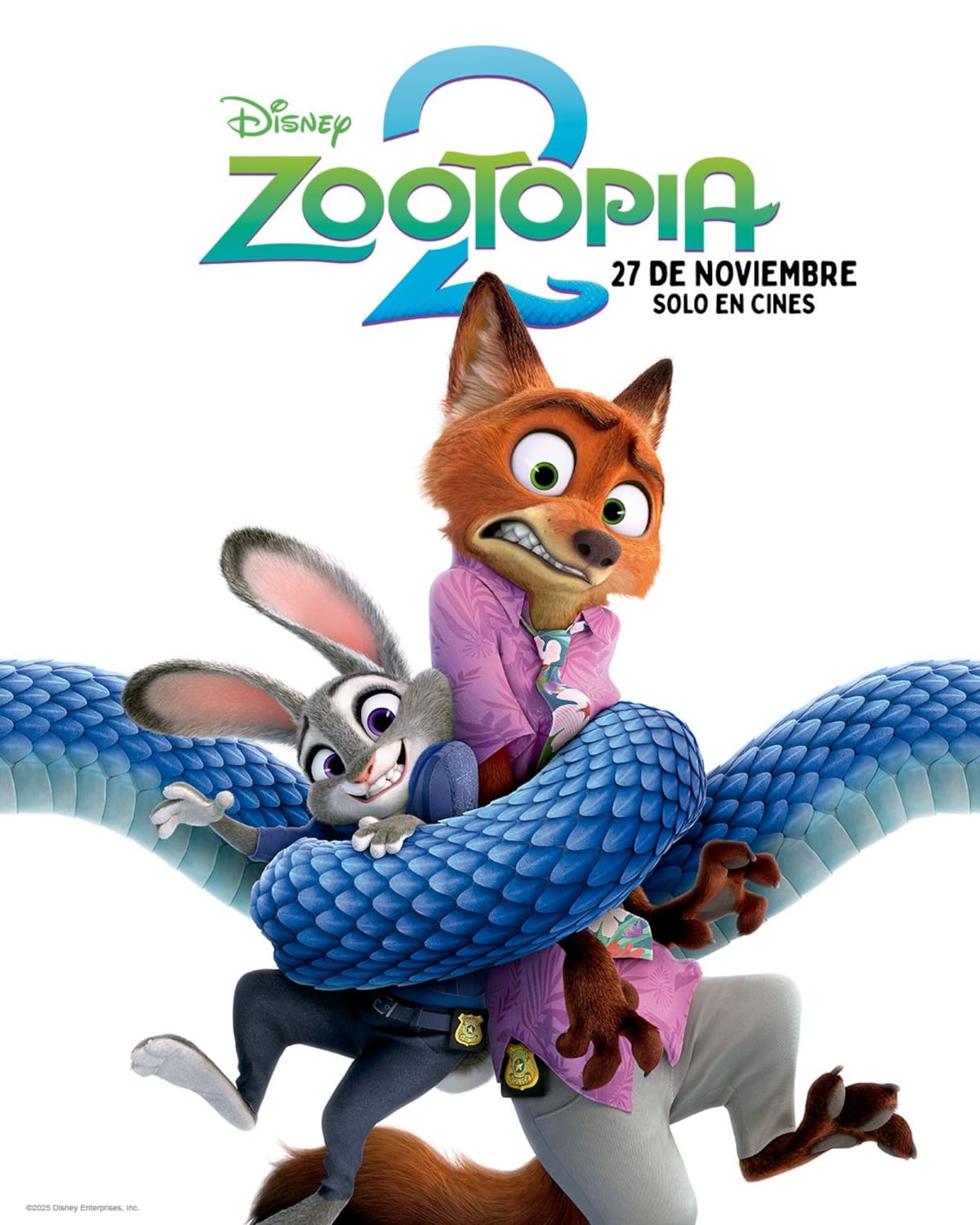 Zootopia 2 cruzó los 1.4 mi millones de dólares de recaudación a nivel global. Se convierte en la segunda película más taquillera en la historia de Walt Disney Animation Studio.