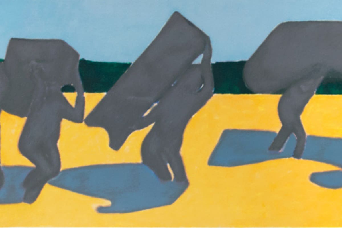 Zulia Zulia Zulia Serigrafía, 2016, una de las obras de la maestra Beatriz González. Foto: suministrada/VANGUARDIA